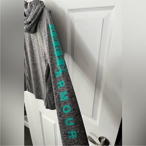 Under Armour Grey Athletic Hoodie | Lightweight Performance Top | Women’s